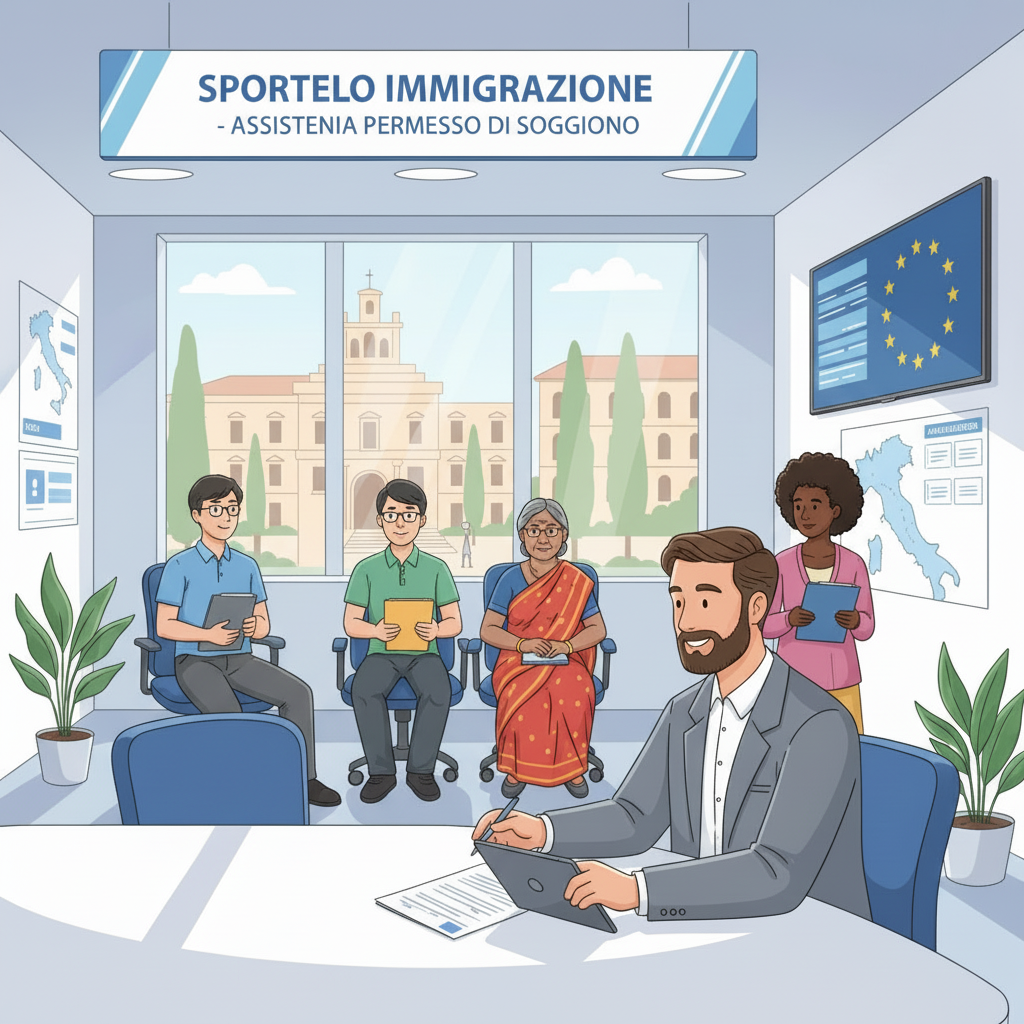 Compilazione permessi di soggiorno
